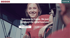 Desktop Screenshot of cramo.com